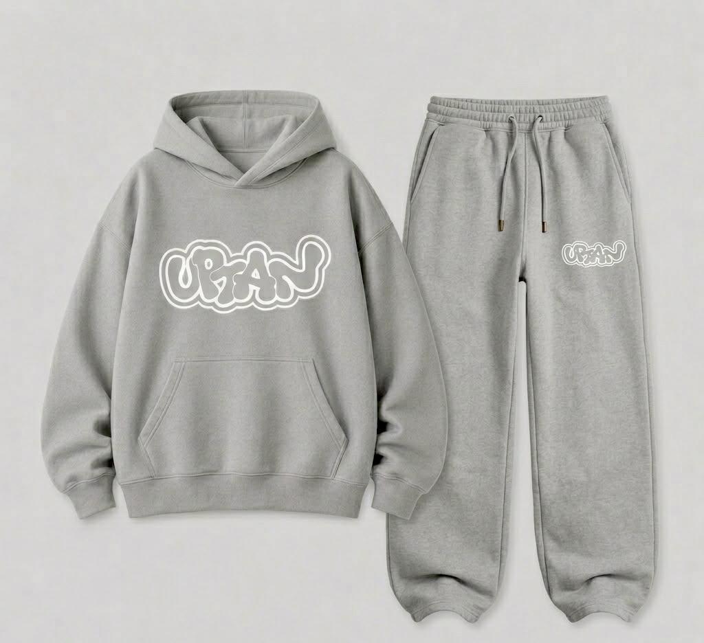 Uptan City Hoodie — Grey