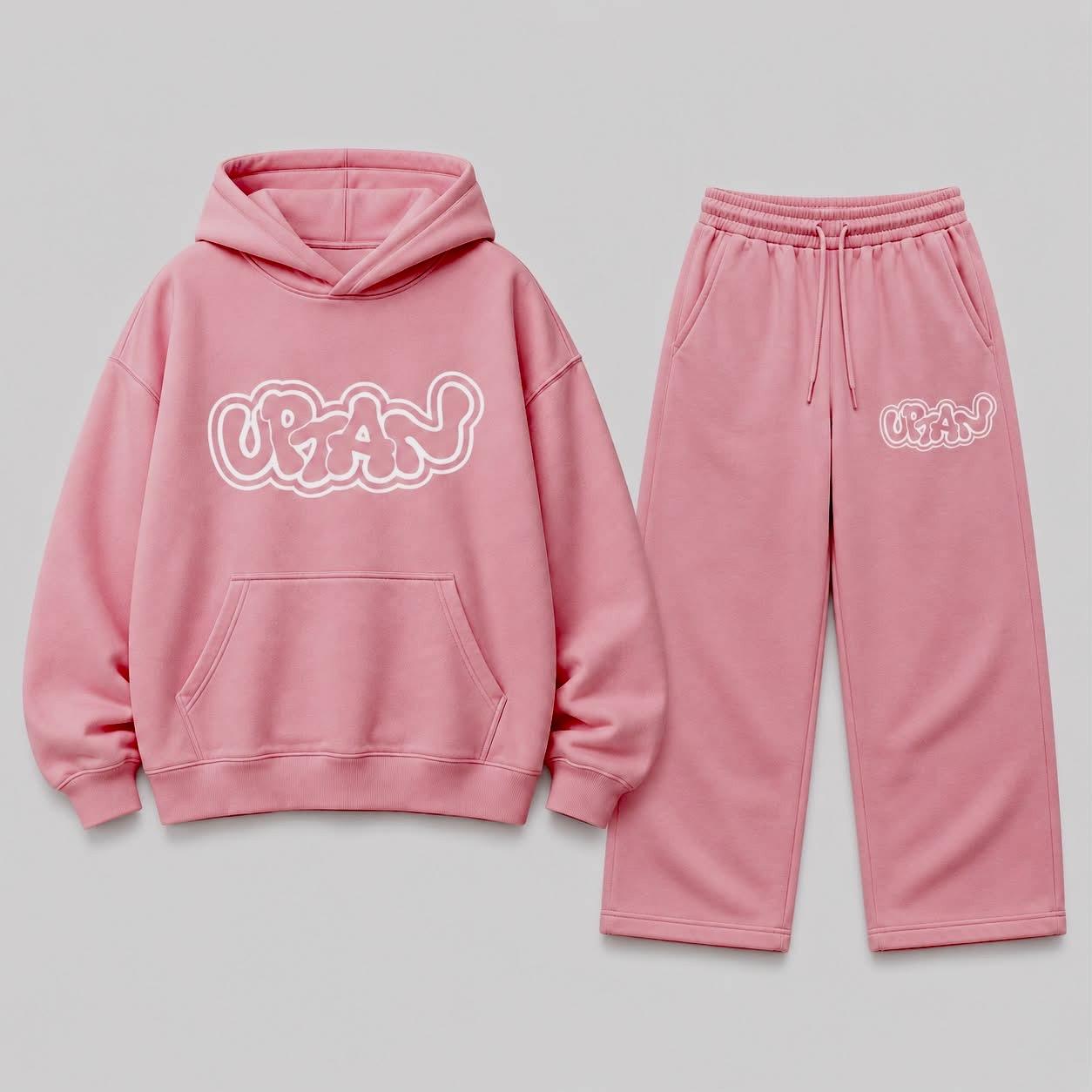 Uptan City Hoodie — Peach