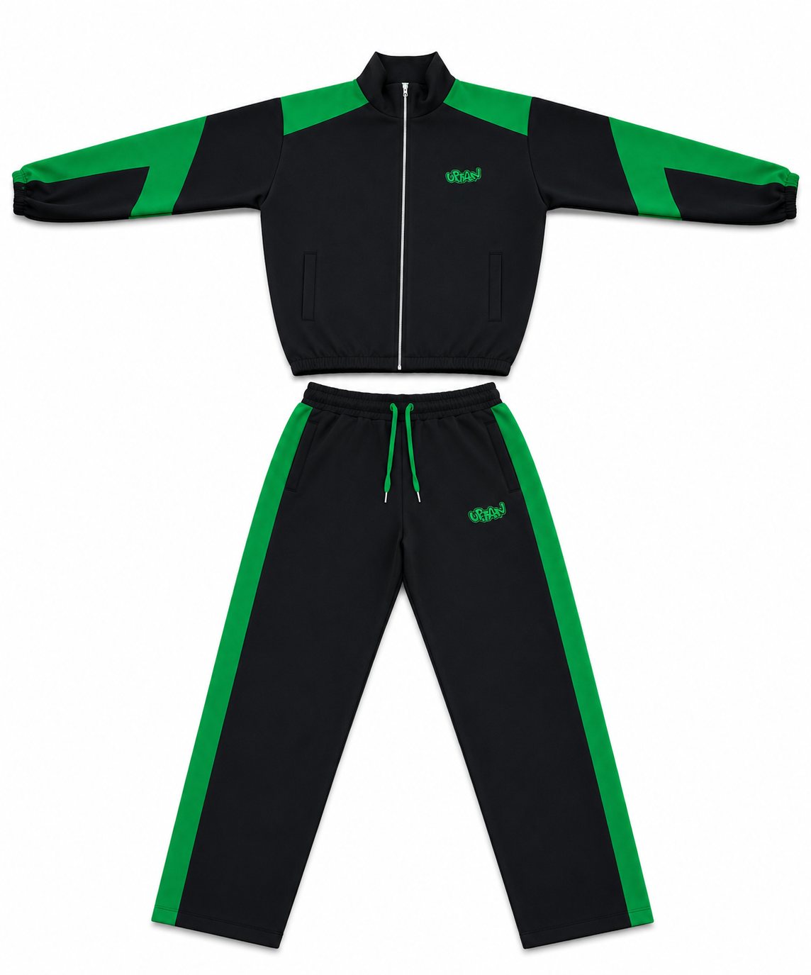 Uptan Velocity Tracksuit — Green