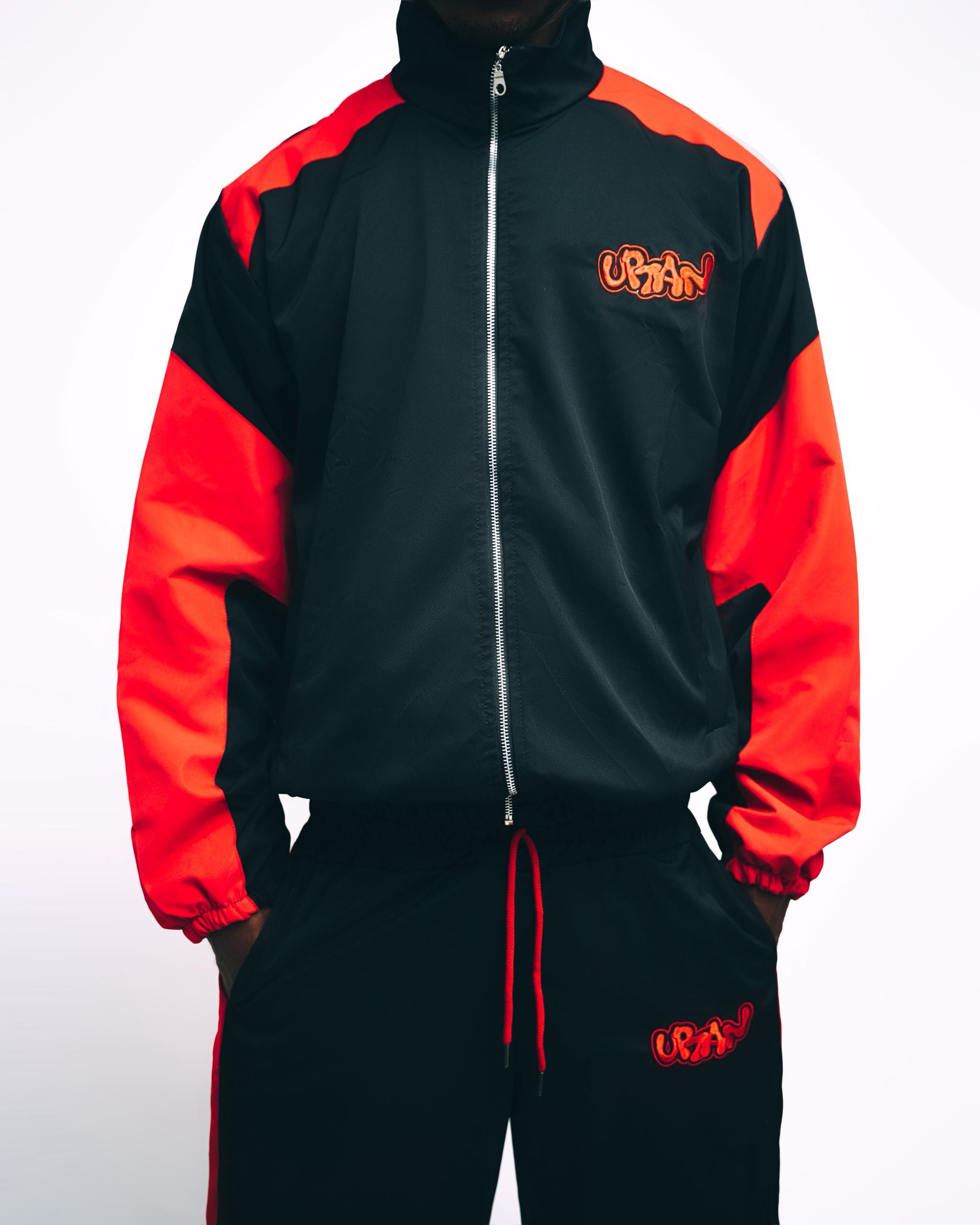 UPTAN Velocity Tracksuit — Red Alt